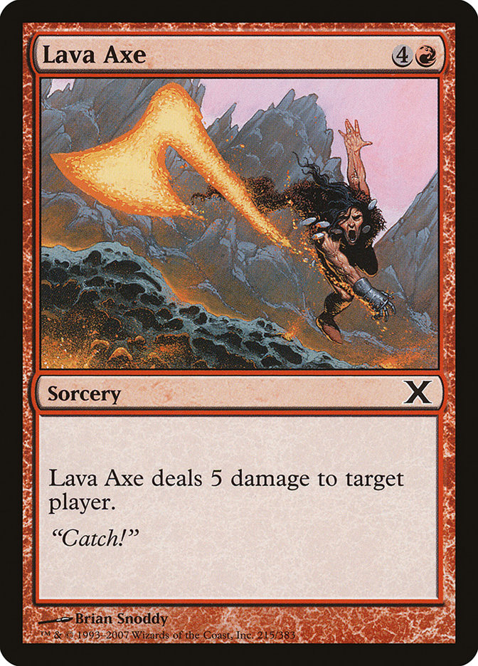 Lava Axe [Tenth Edition] | Local Legends