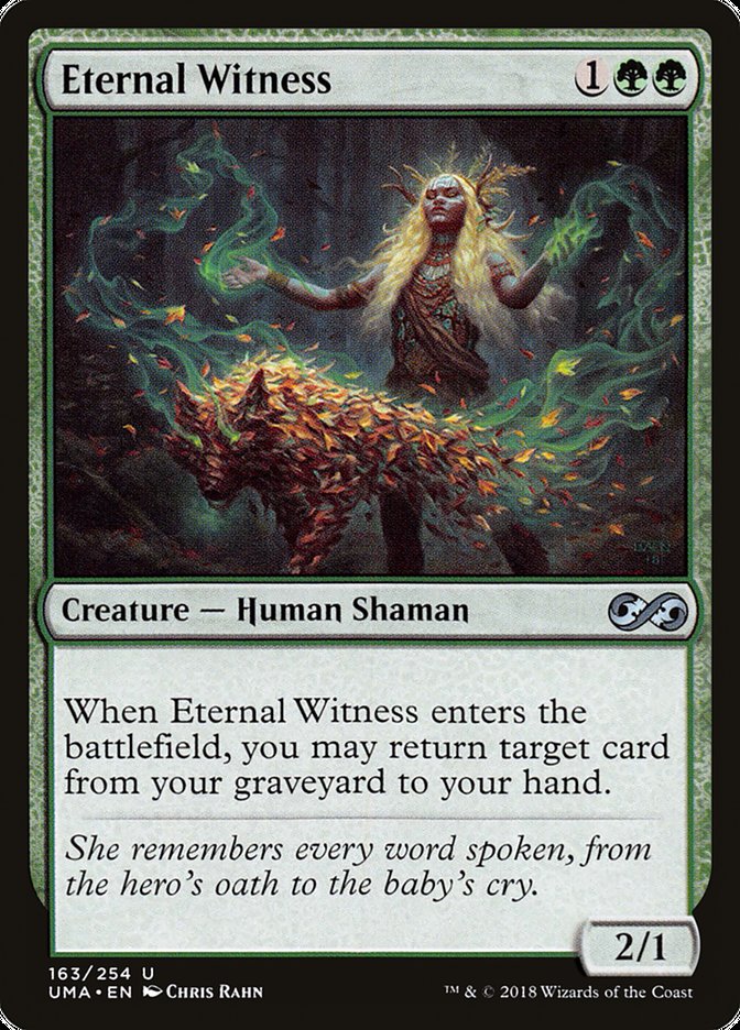 Eternal Witness [Ultimate Masters] | Golgari Games