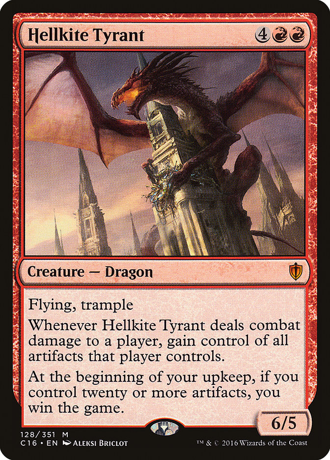 Hellkite Tyrant [Commander 2016] | Local Legends