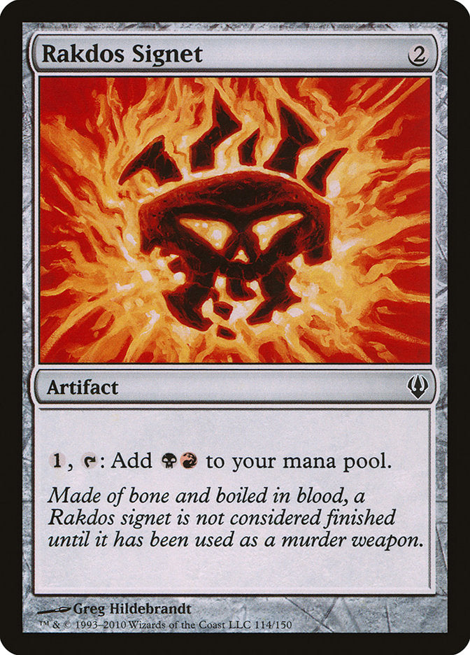 Rakdos Signet [Archenemy] | Local Legends