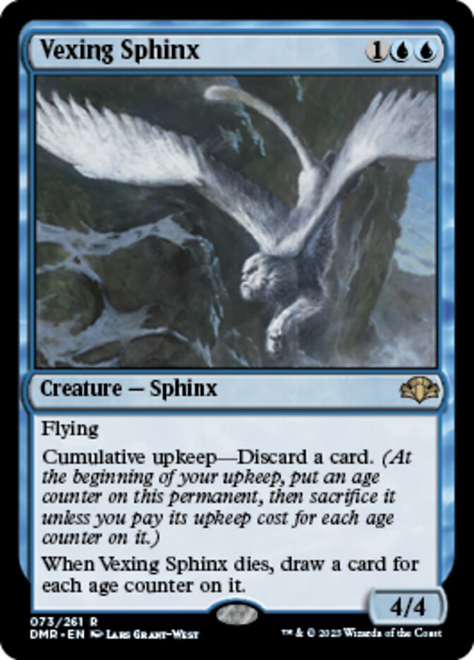 Vexing Sphinx [Dominaria Remastered] | Golgari Games