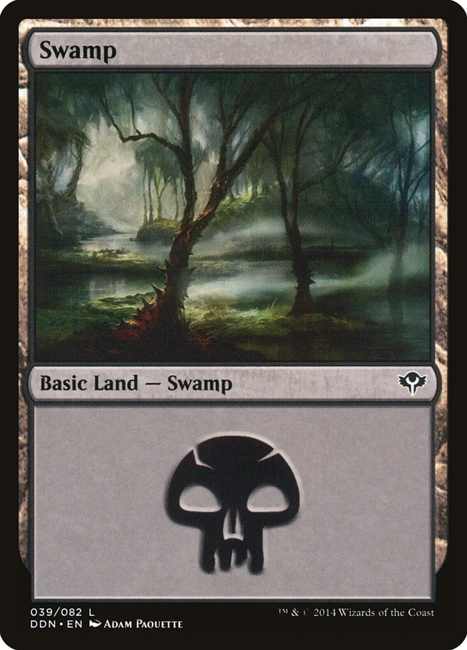 Swamp (39) [Duel Decks: Speed vs. Cunning] | Golgari Games