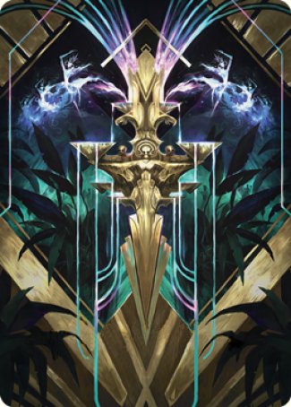 Halo Fountain Art Card [Streets of New Capenna Art Series] | Golgari Games