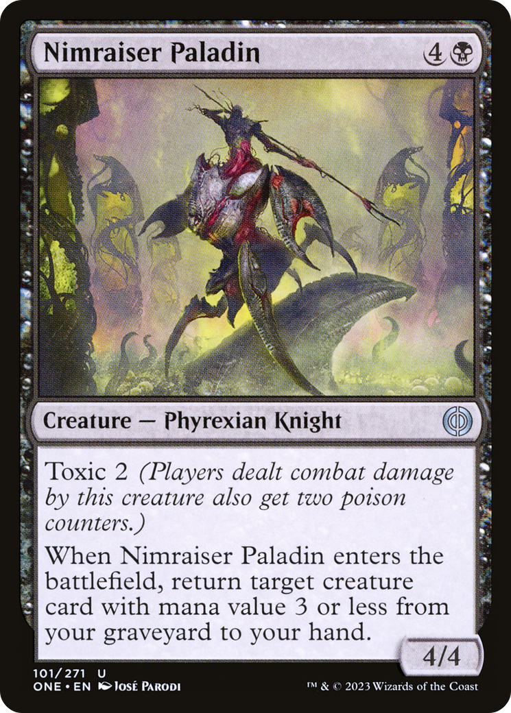 Nimraiser Paladin [Phyrexia: All Will Be One] | Golgari Games