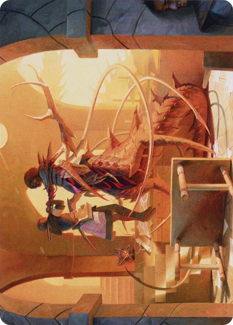 Rona, Tolarian Obliterator Art Card [March of the Machine Art Series] | Local Legends