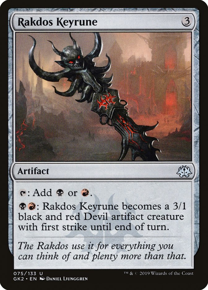 Rakdos Keyrune [Ravnica Allegiance Guild Kit] | Local Legends