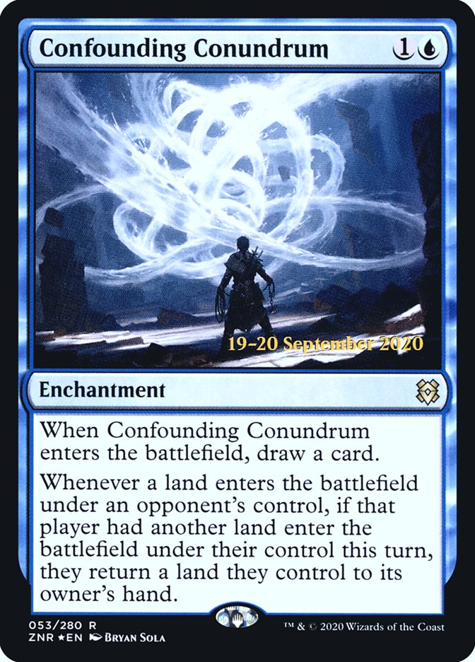 Confounding Conundrum [Zendikar Rising Prerelease Promos] | Local Legends