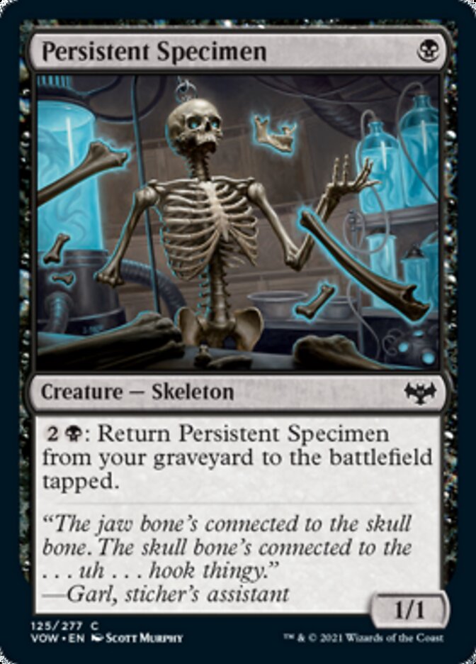 Persistent Specimen [Innistrad: Crimson Vow] | Local Legends