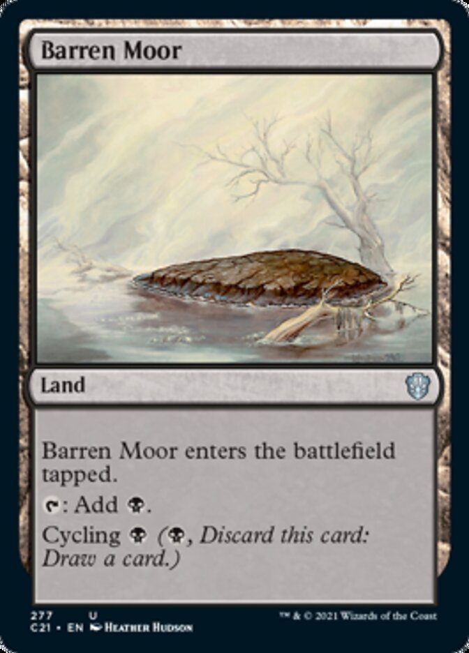 Barren Moor [Commander 2021] | Local Legends