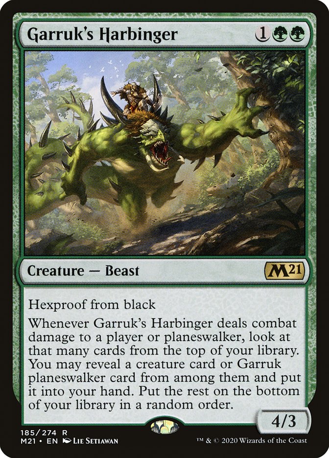 Garruk's Harbinger [Core Set 2021] | Local Legends