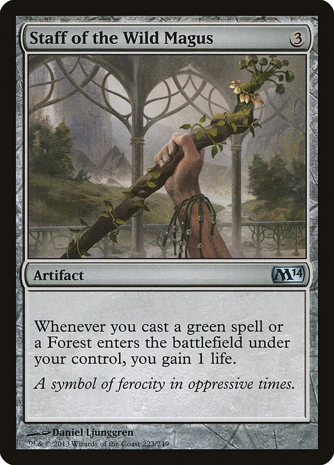 Staff of the Wild Magus [Magic 2014] | Local Legends