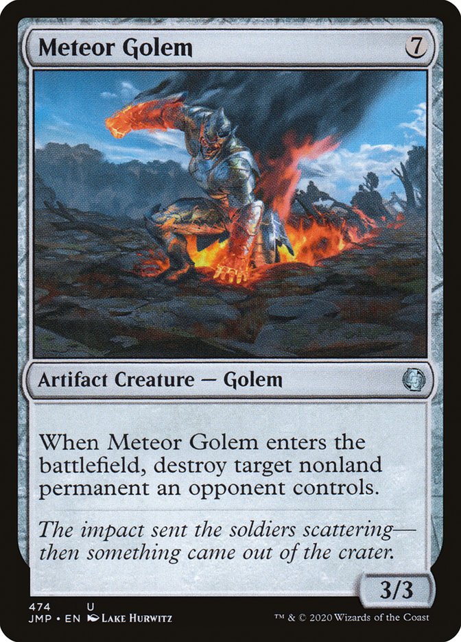 Meteor Golem [Jumpstart] | Golgari Games