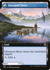 Glasspool Mimic // Glasspool Shore (Extended Art) [Zendikar Rising] | Golgari Games