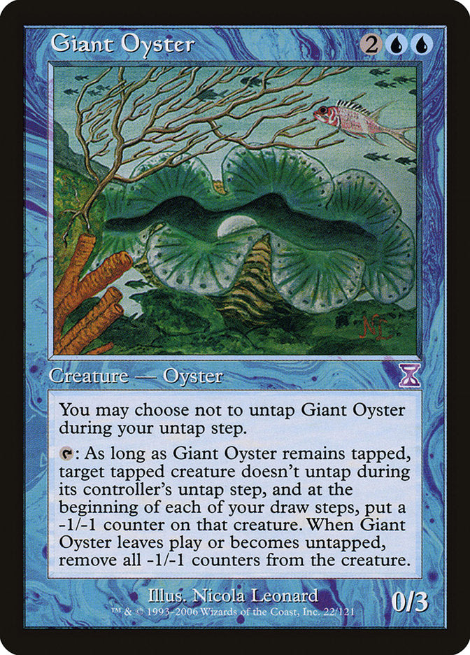 Giant Oyster [Time Spiral Timeshifted] | Golgari Games