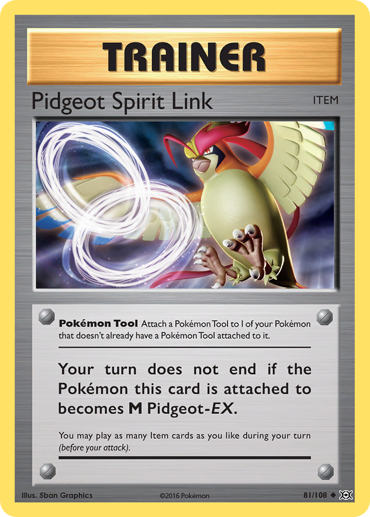 Pidgeot Spirit Link (81/108) [XY: Evolutions] | Golgari Games