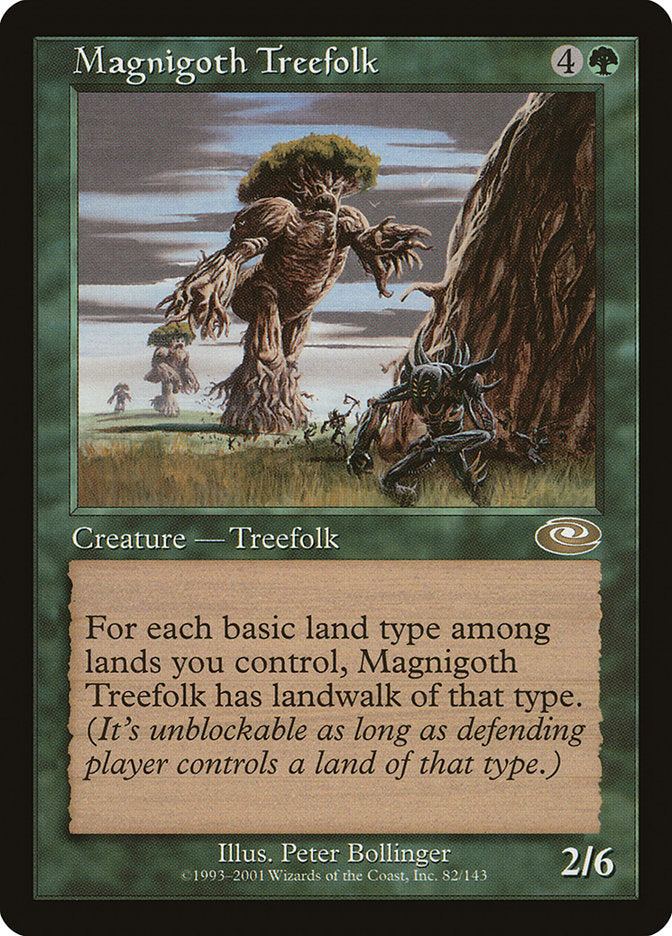 Magnigoth Treefolk [Planeshift] | Golgari Games