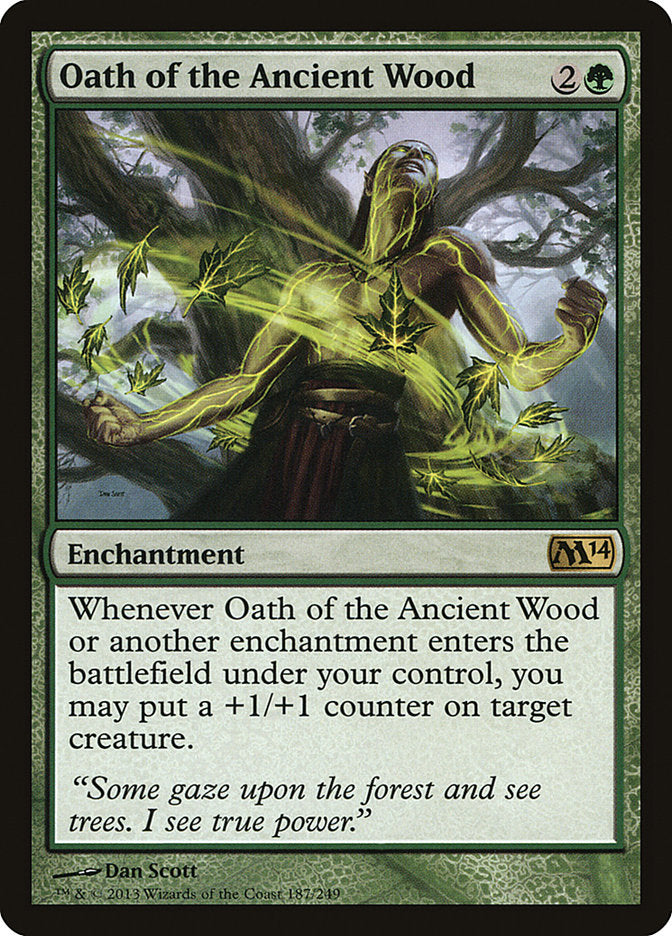 Oath of the Ancient Wood [Magic 2014] | Golgari Games