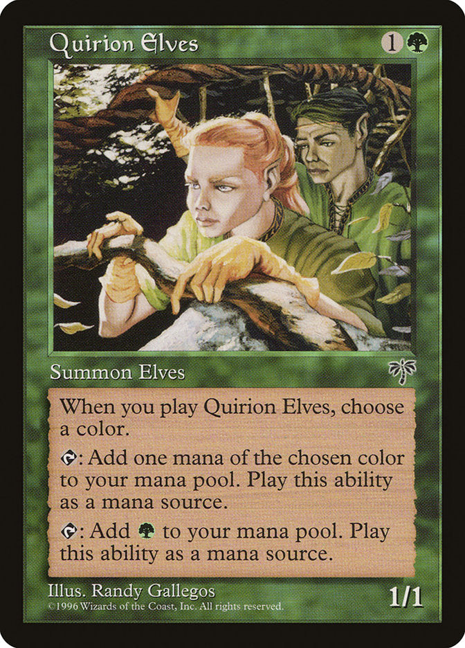 Quirion Elves [Mirage] | Local Legends