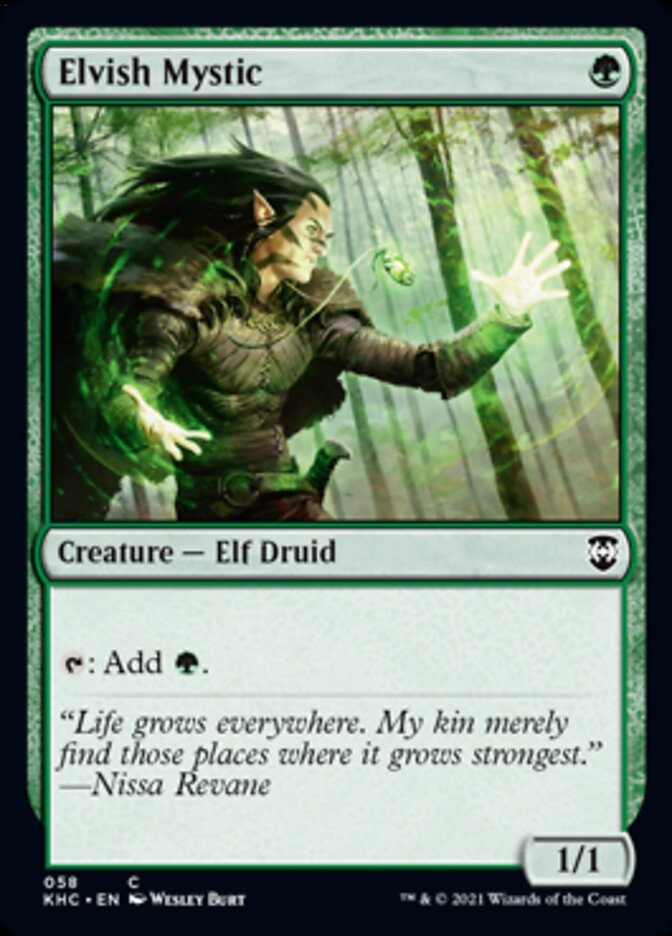 Elvish Mystic [Kaldheim Commander] | Local Legends