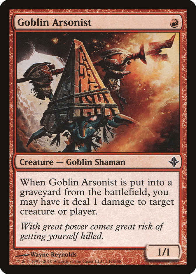 Goblin Arsonist [Rise of the Eldrazi] | Local Legends