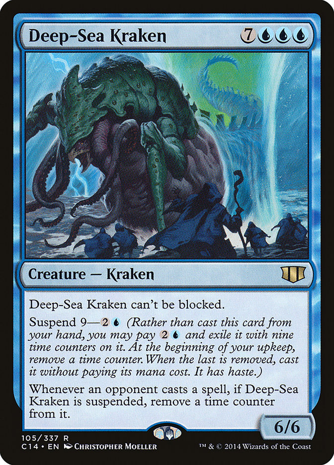 Deep-Sea Kraken [Commander 2014] | Golgari Games