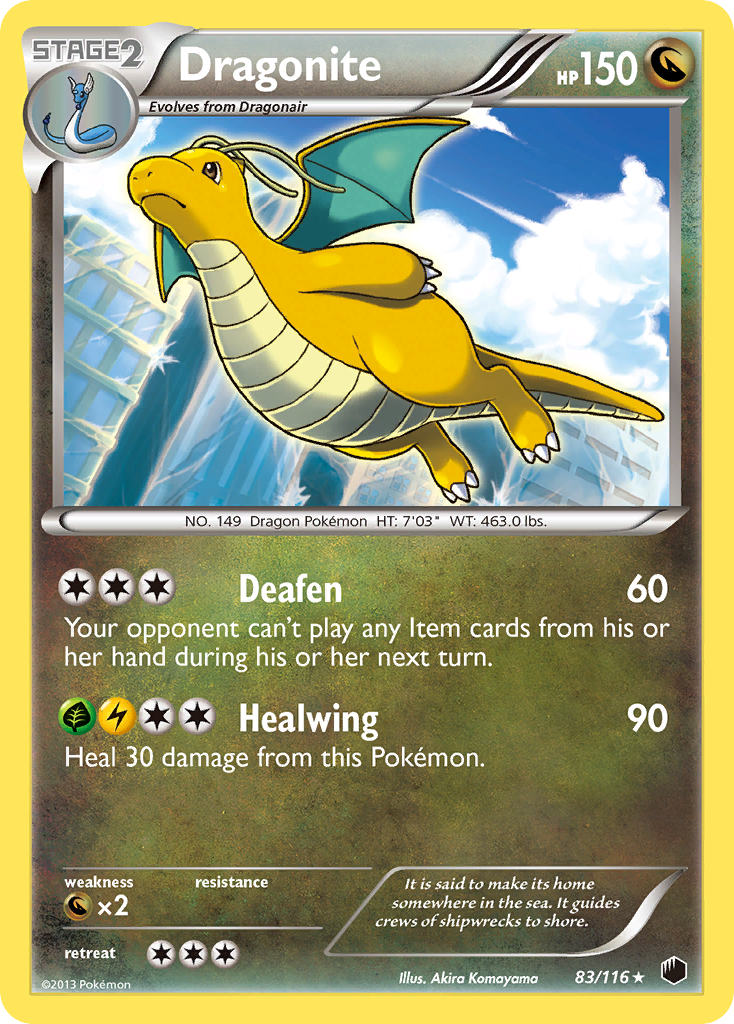 Dragonite (83/116) [Black & White: Plasma Freeze] | Golgari Games