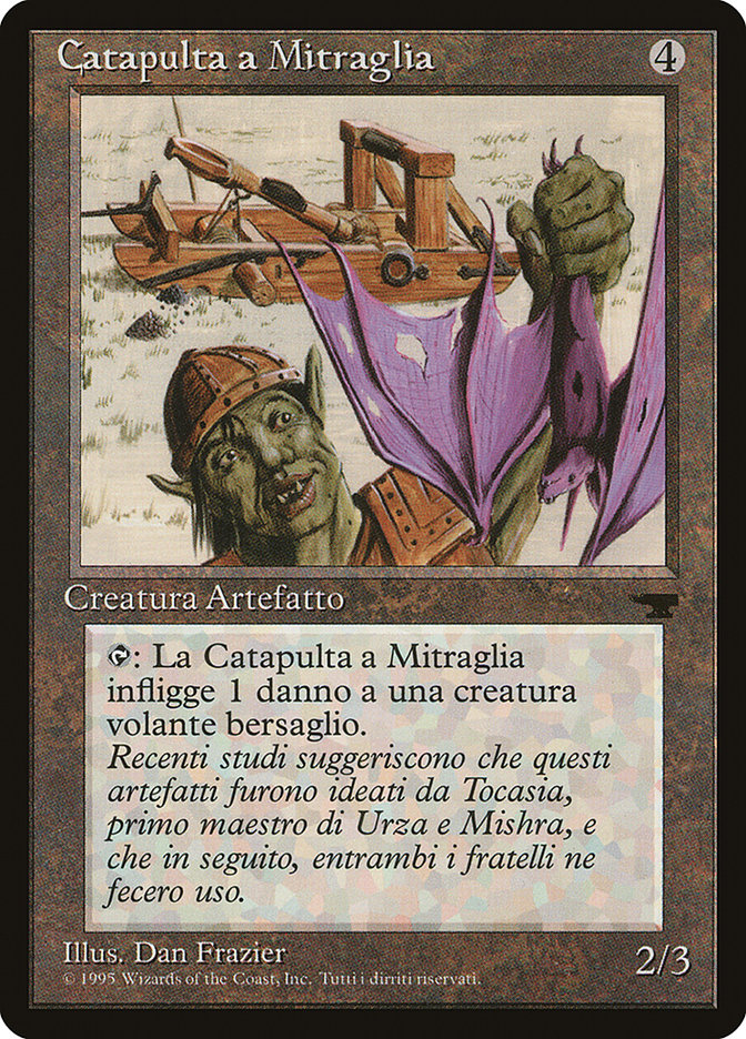 Grapeshot Catapult (Italian) - "Catapulta a Mitraglia" [Rinascimento] | Golgari Games