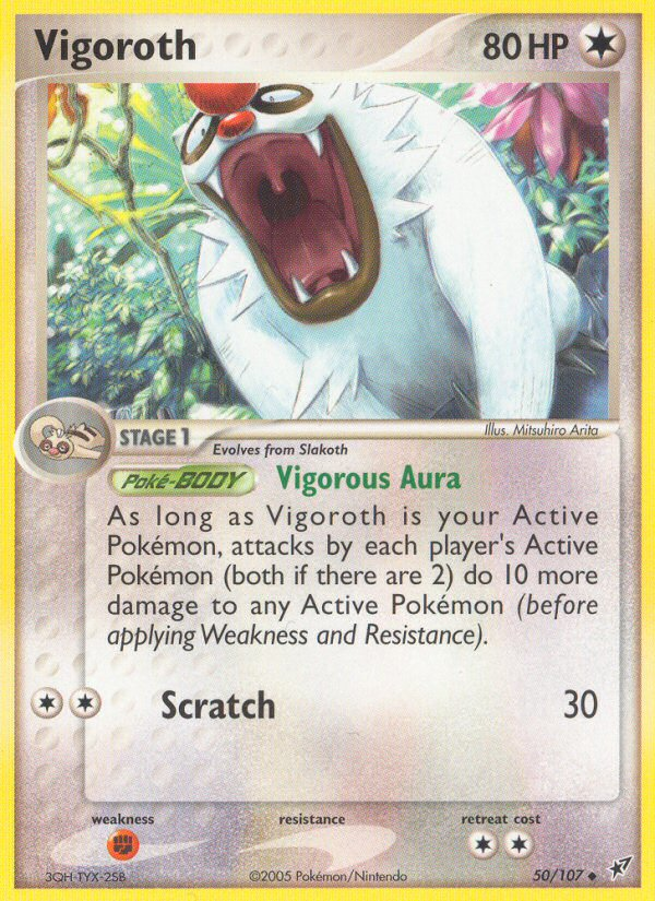 Vigoroth (50/107) [EX: Deoxys] | Golgari Games