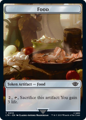 Soldier // Food Token [The Lord of the Rings: Tales of Middle-Earth Commander Tokens] | Golgari Games