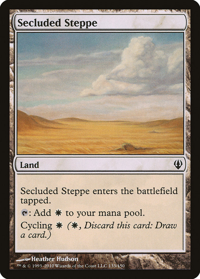 Secluded Steppe [Archenemy] | Golgari Games