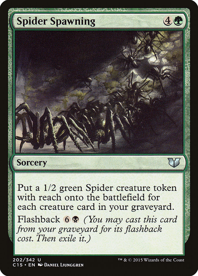 Spider Spawning [Commander 2015] | Golgari Games