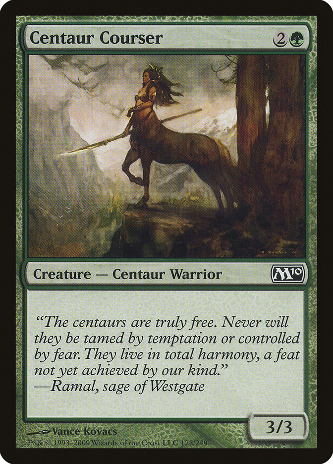 Centaur Courser [Magic 2010] | Golgari Games