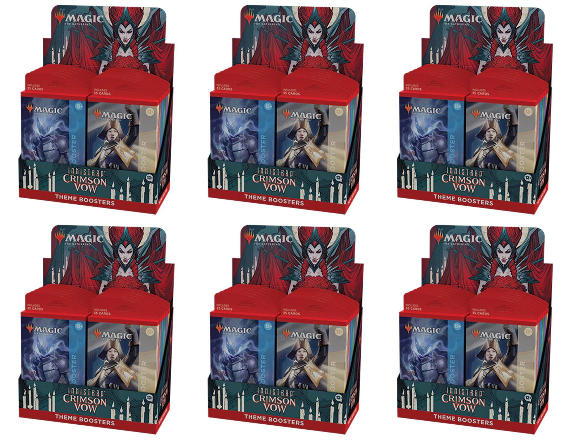 Innistrad: Crimson Vow - Theme Booster Display Case | Local Legends
