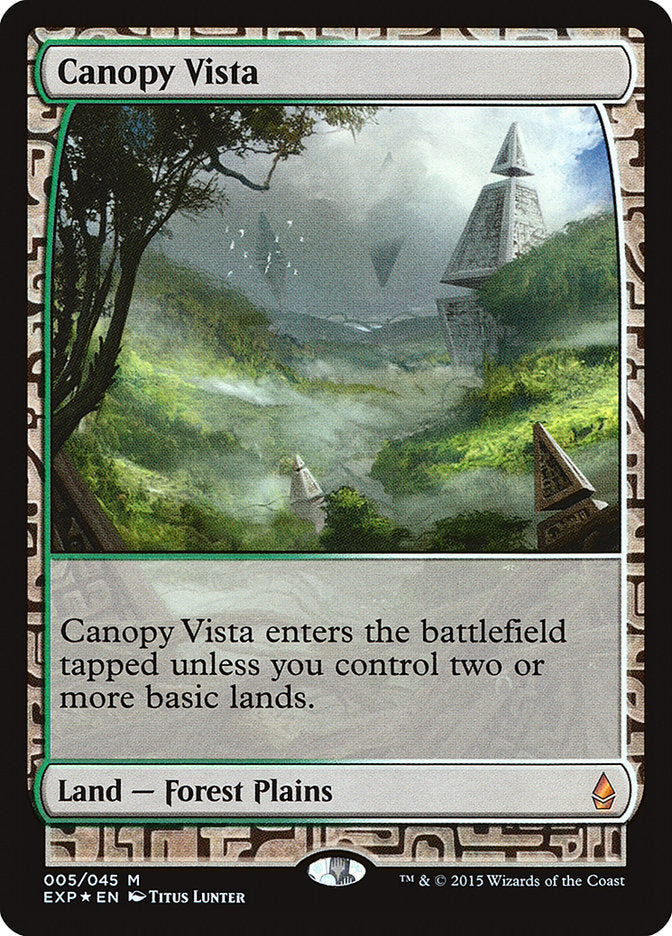 Canopy Vista [Zendikar Expeditions] | Golgari Games