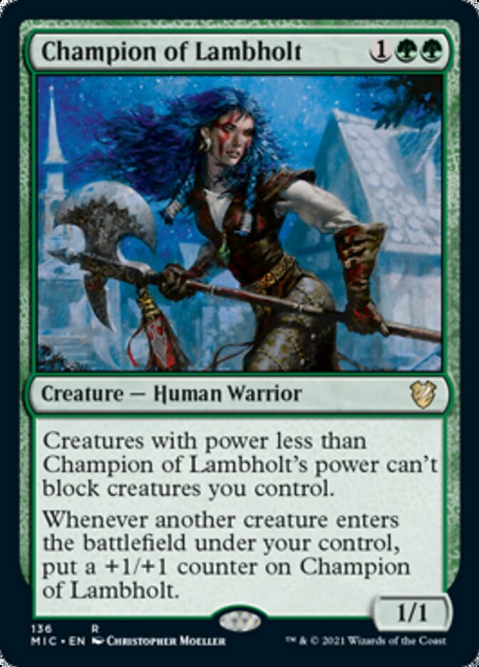 Champion of Lambholt [Innistrad: Midnight Hunt Commander] | Local Legends