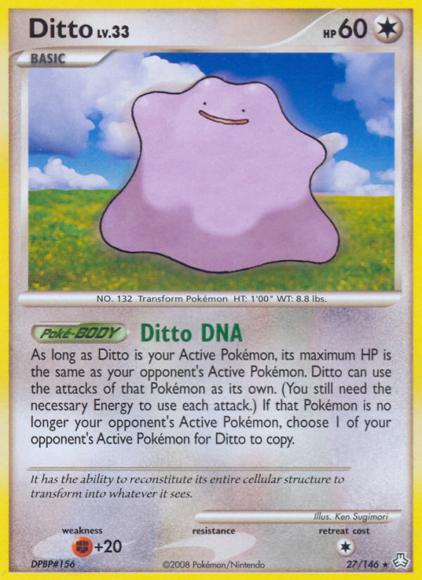 Ditto (27/146) [Diamond & Pearl: Legends Awakened] | Golgari Games