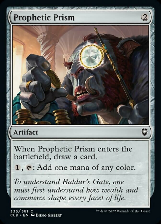 Prophetic Prism [Commander Legends: Battle for Baldur's Gate] | Golgari Games