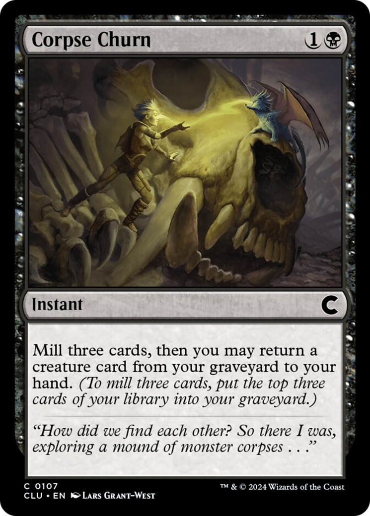 Corpse Churn [Ravnica: Clue Edition] | Local Legends