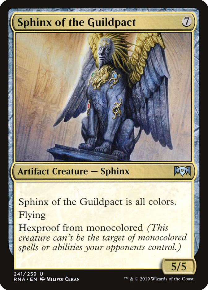 Sphinx of the Guildpact [Ravnica Allegiance] | Golgari Games