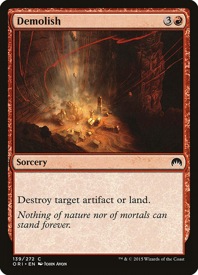 Demolish [Magic Origins] | Local Legends