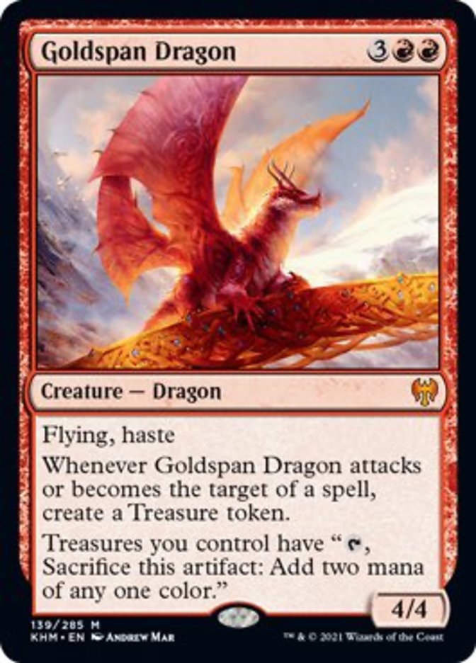 Goldspan Dragon [Kaldheim] | Local Legends