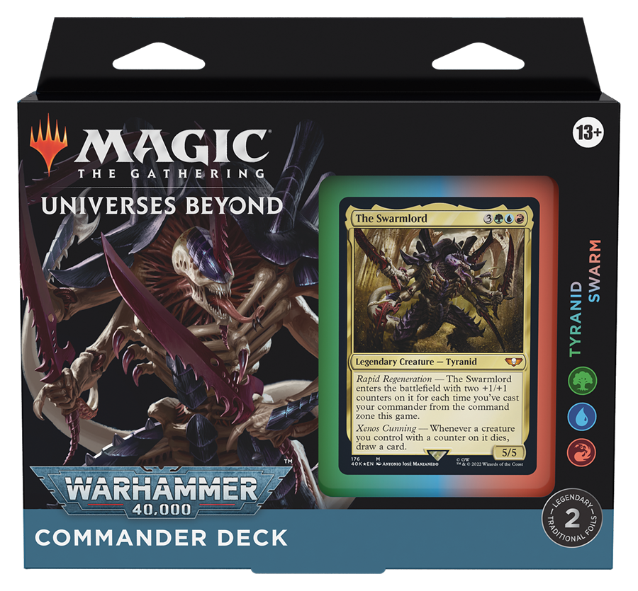 Warhammer 40,000 - Commander Deck (Tyranid Swarm) | Golgari Games