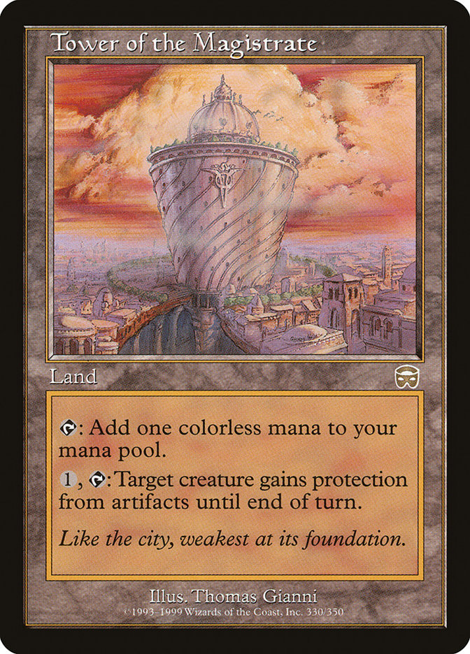 Tower of the Magistrate [Mercadian Masques] | Local Legends