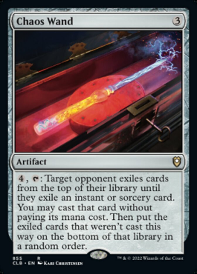 Chaos Wand [Commander Legends: Battle for Baldur's Gate] | Local Legends