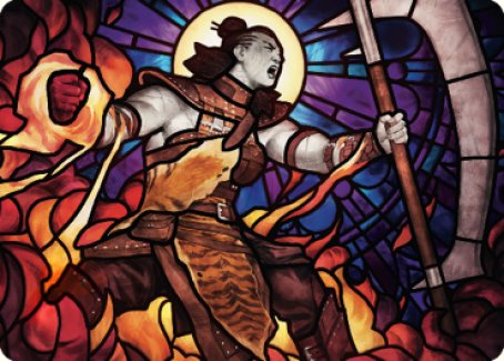 Garna, Bloodfist of Keld Art Card [Dominaria United Art Series] | Local Legends