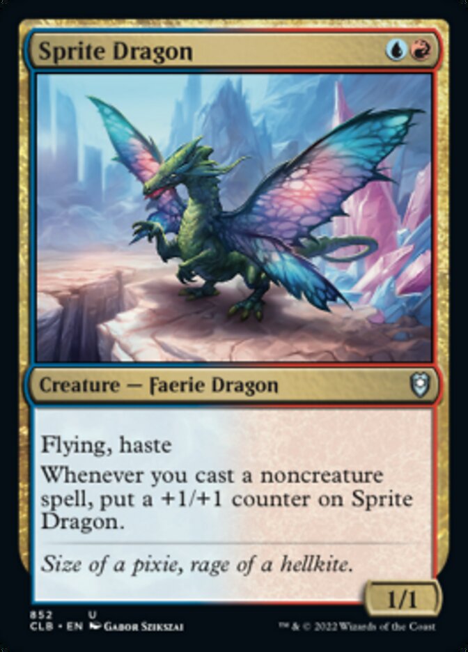 Sprite Dragon [Commander Legends: Battle for Baldur's Gate] | Golgari Games