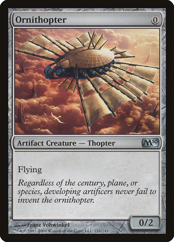 Ornithopter [Magic 2010] | Golgari Games