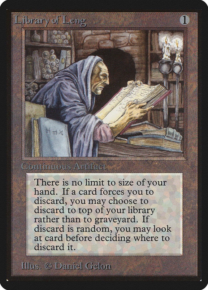 Library of Leng [Beta Edition] | Golgari Games