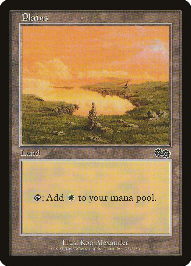 Plains (334) [Urza's Saga] | Local Legends