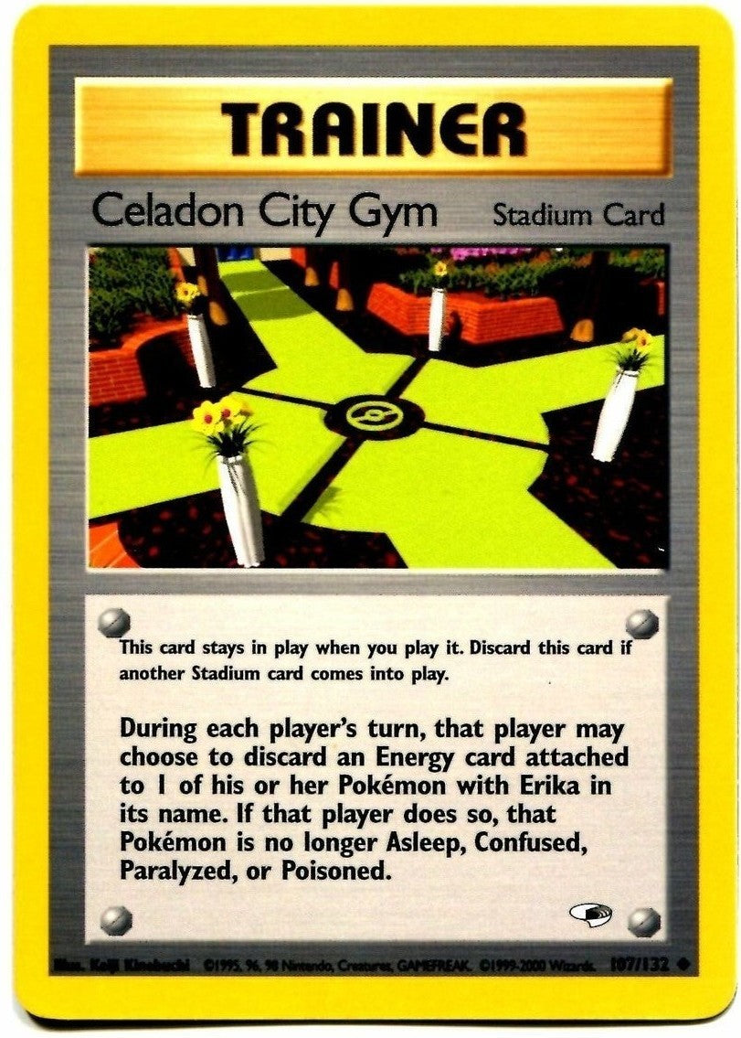 Celadon City Gym (107/132) [Gym Heroes Unlimited] | Golgari Games